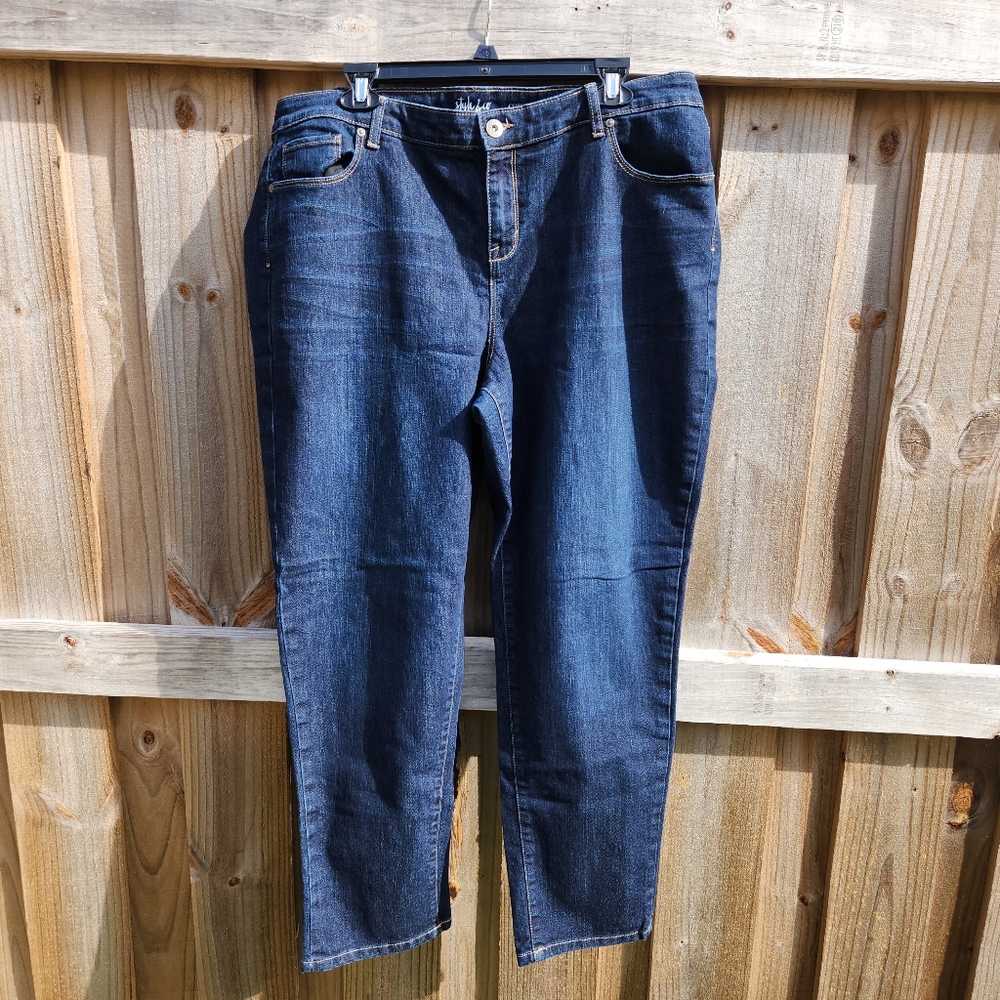 Style & Co. Size 18 curvy fit boyfriend jeans